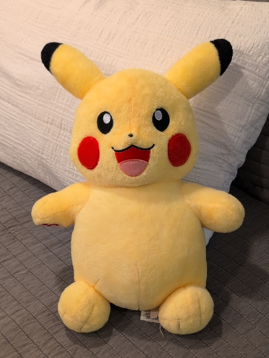 Build-A-Bear Other - Build-A-Bear Yellow Pikachu Plush with Red Cheeks